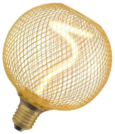 Lampadina LED dimmerabile DECOR FILAMENT G125 E27/3,5W/230V 1800K oro - Osram