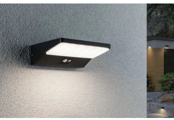 Paulmann 94333 - LED/7,4W IP44 Applique da esterno con sensore HOUSE 230V