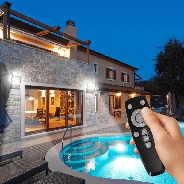 Aigostar - LED Faro solare dimmerabile LED/300W/3,2V IP66 + +TC