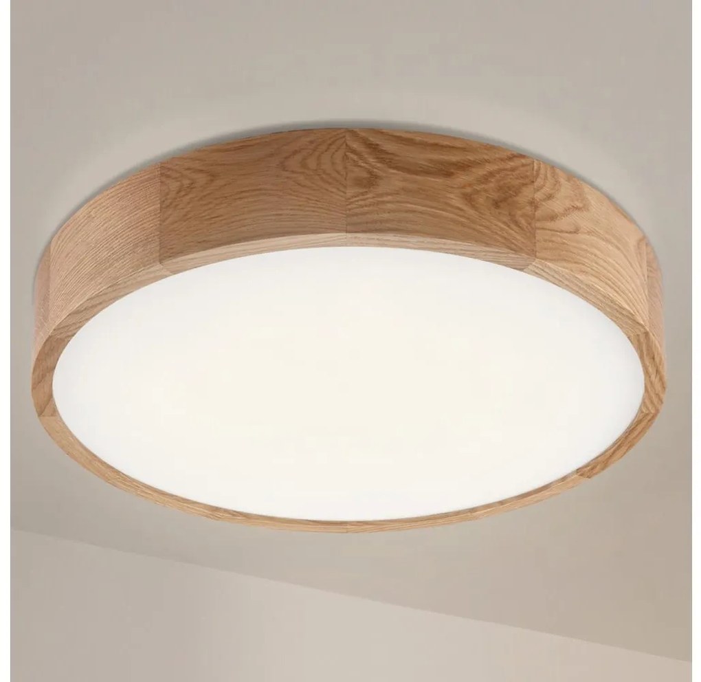 Brilagi - Plafoniera LED CARVALHO LED/36W/230V rovere Ø 47,5 cm