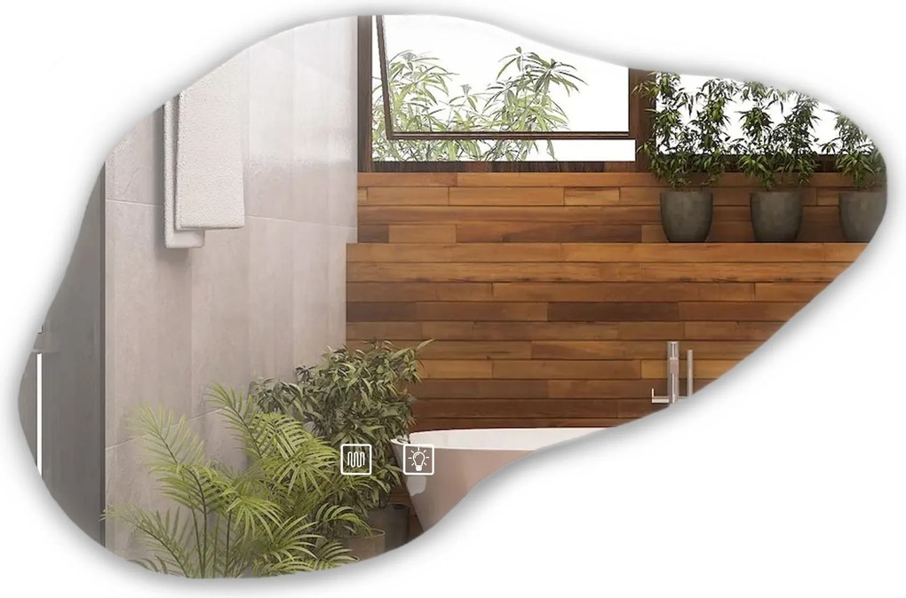 Specchio P11229 LED CLOUD B 100x70cm