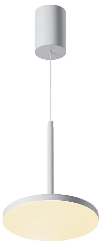 Maytoni P076PL-L12W3K-W - Lampadario LED a sospensione con filo PLATO LED/12W/230V 3000K bianco