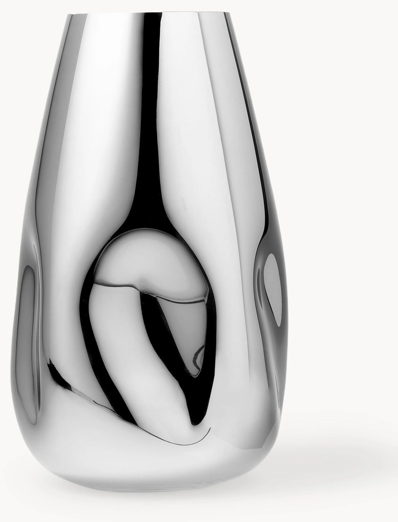 Vaso grande in vetro soffiato Mirror