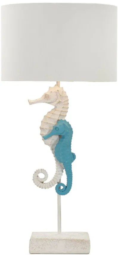 Lampada da Tavolo con Design Cavalluccio Marino Ø 30,5 cm x 66,5 cm