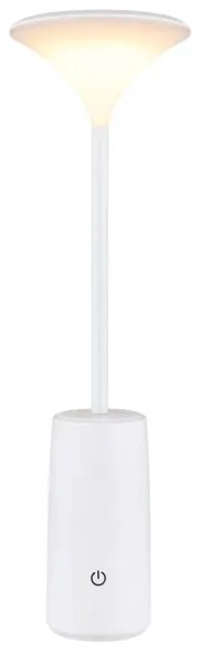 Globo 21020W - Lampada da tavolo LED dimmerabile QUIRIN LED/1,2W/3,7V 3000K bianco