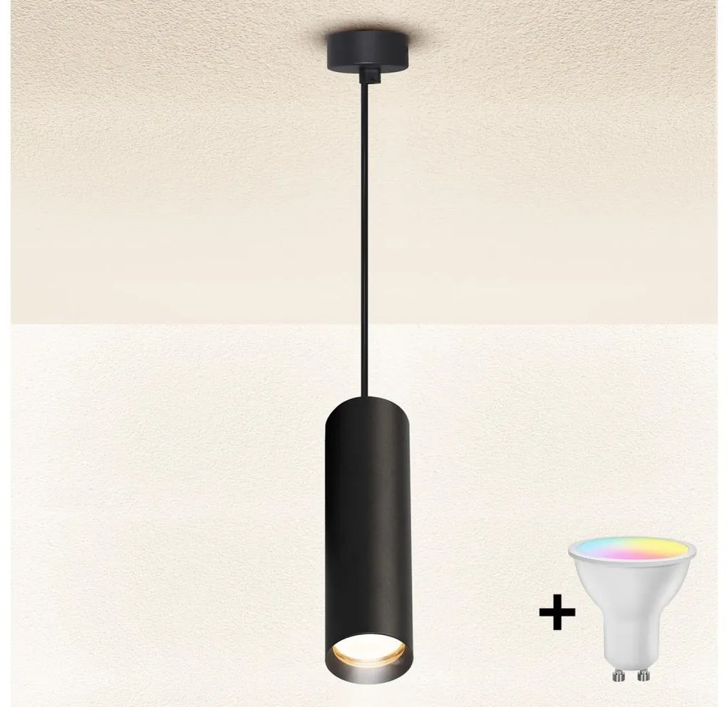 Brilagi - Lampadario LED dimmerabile a cavo SELE 1xGU10/6,5W/230V nero