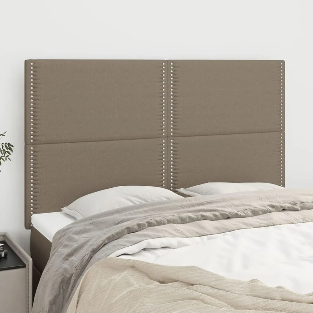 Testiere 4 Pz Tortora 72x5x78/88 Cm İn Tessuto /