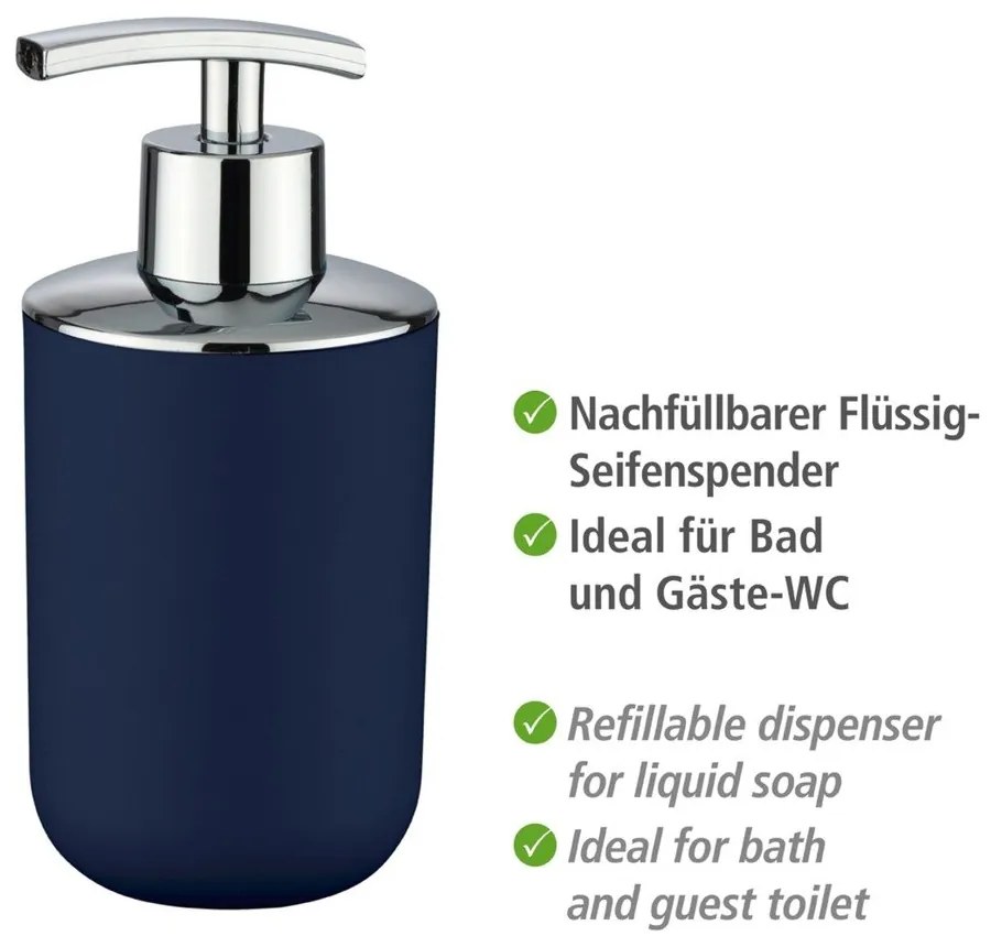 Distributore di sapone blu scuro Brasil - Wenko