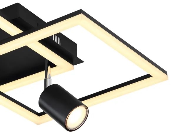 Globo 67308-36 - Plafoniera LED DANNY 2xLED/18W/230V + 2xGU10/35W/230V