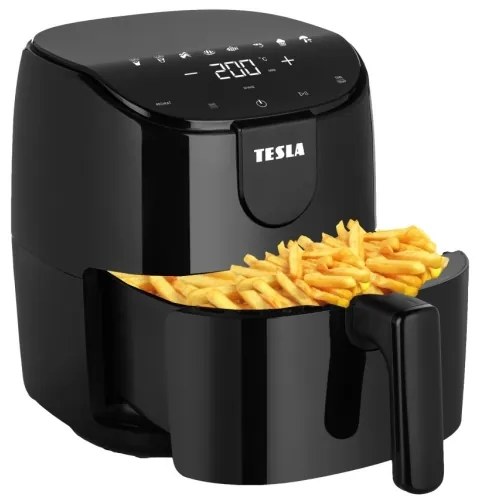 TESLA Electronics AirCook - Friggitrice digitale multifunzionale ad aria calda 4 l 1500W/230V