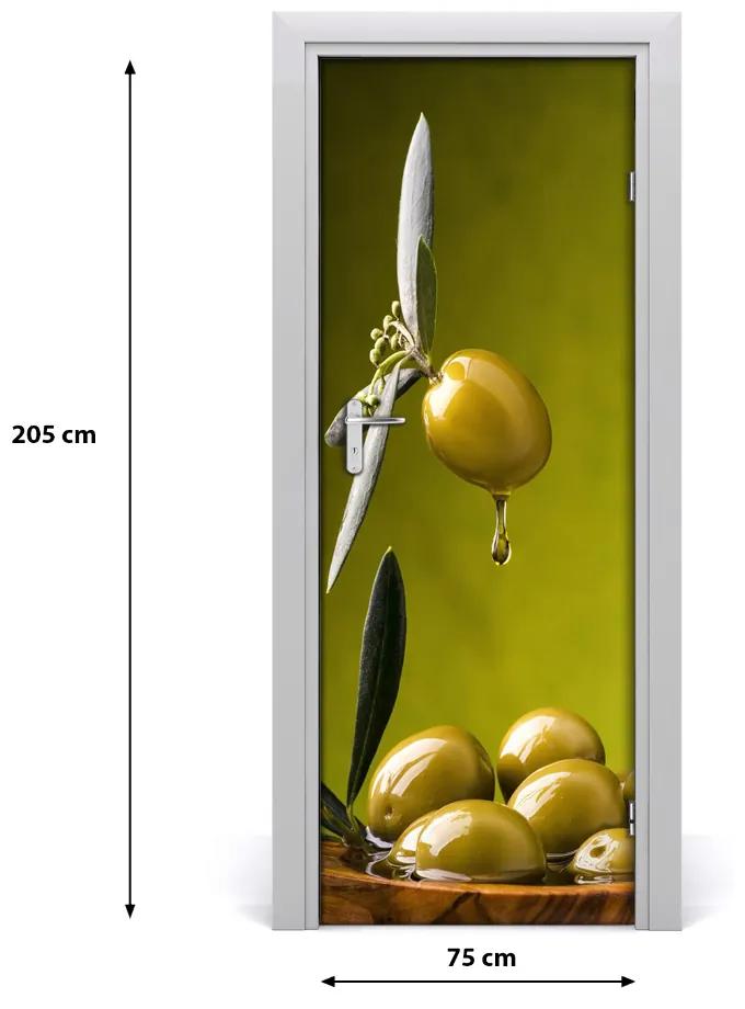 Rivestimento Per Porta olio d'oliva 75x205 cm
