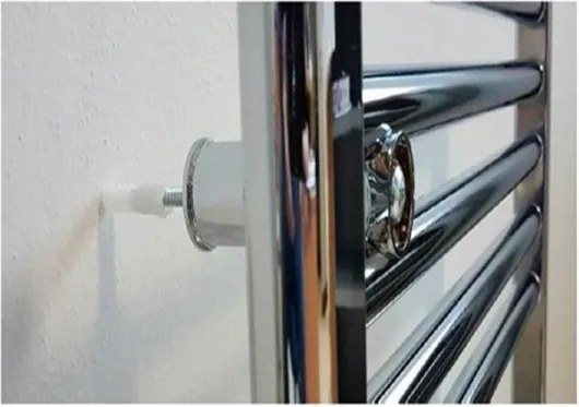 Termoarredo Scaldasalviette cromato Ercos linea Monica ASMCCF9300