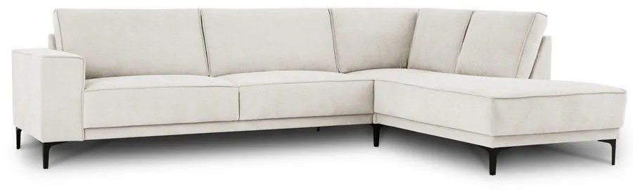 Divano angolare color crema (con penisola a destra) Copenhagen – Scandic