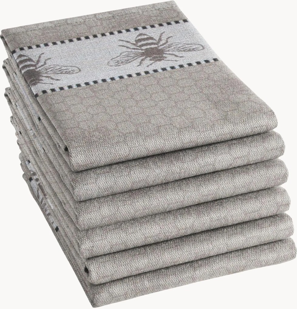 Set di 6 strofinacci Honey