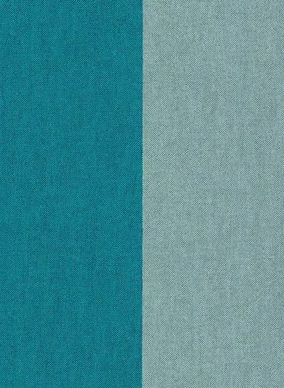 Flamant Carta da parati Grande Stripe - Esmeralda et Curaçao