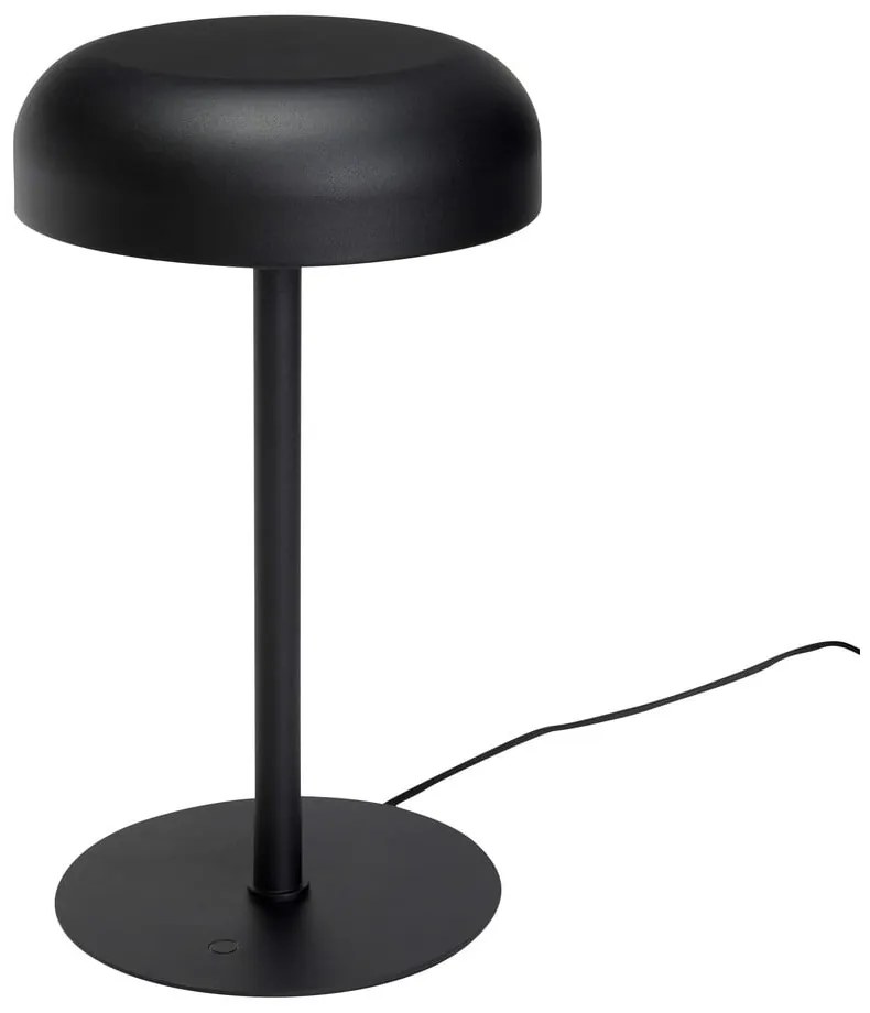 Lampada da tavolo dimmerabile a LED nera (altezza 37 cm) Velo - Hübsch