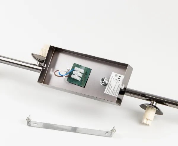 BRILAGI - Lampadario a plafone LED MILLA 7xG9/3W/230V nero cromato/bianco