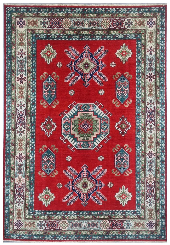 Kazak Tappeto orientale 160x230 (Pakistan) Annodato A Mano