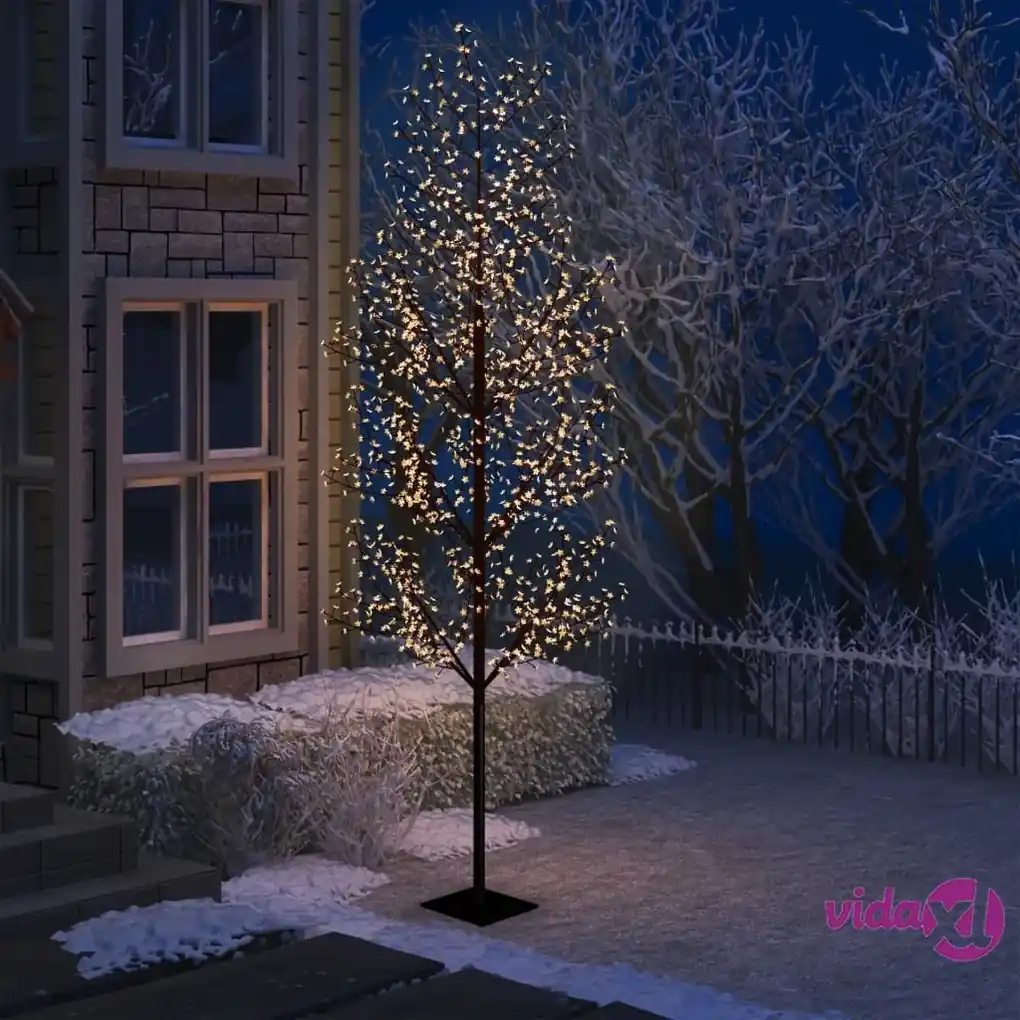 Albero di Natale con Luci Incorporate 180cm 310 Luci LED