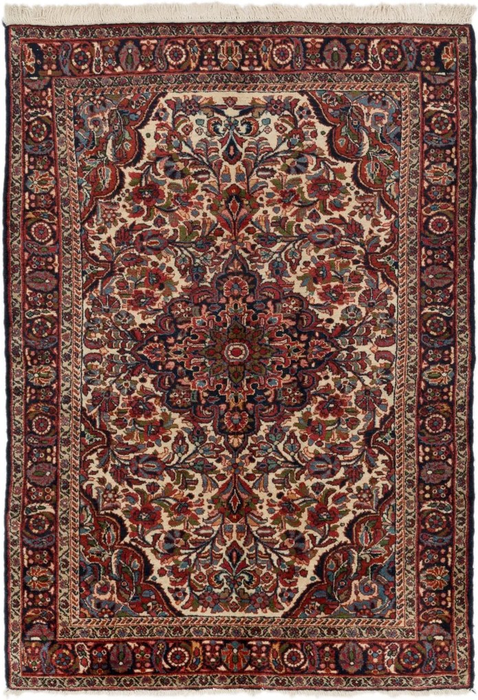 Persian Tappeto 140 x 200 (Iran) Annodato A Mano