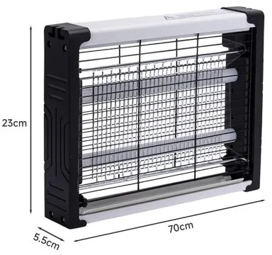 Brilagi - Trappola elettrica a LED per insetti UV 2xLED/7.5W/230V 90 m2