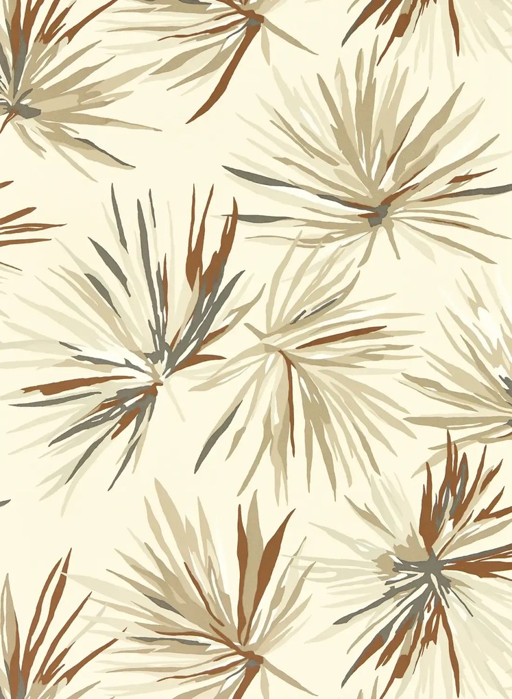 Harlequin Carta da parati Aucuba - Bronze/ Sediment/ Pearl