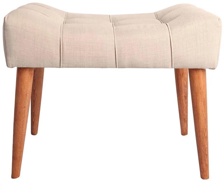 Pouf LUMI 40x58 cm crema