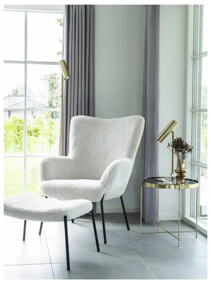 Lampada color oro da tavolo (altezza 47 cm) Paris - House Nordic