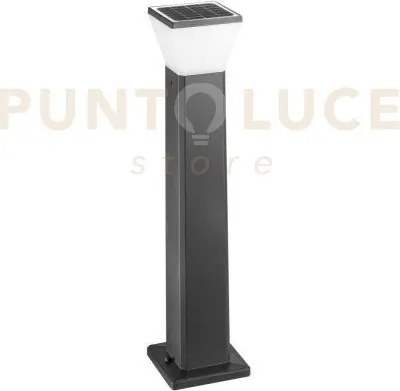 Palo led maeve 2,8w 300lm 2700-6500k 80x14,8x76,6 cm pannello solar...