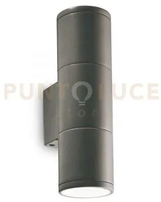 Lampada da parete gun ap2 small antracite