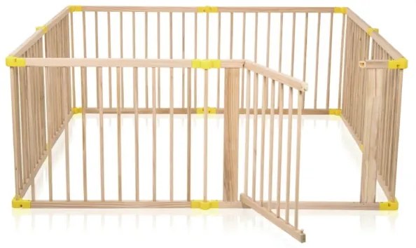 2Kids Toys - Recinto in legno per bambini XXL 210x210 cm beige