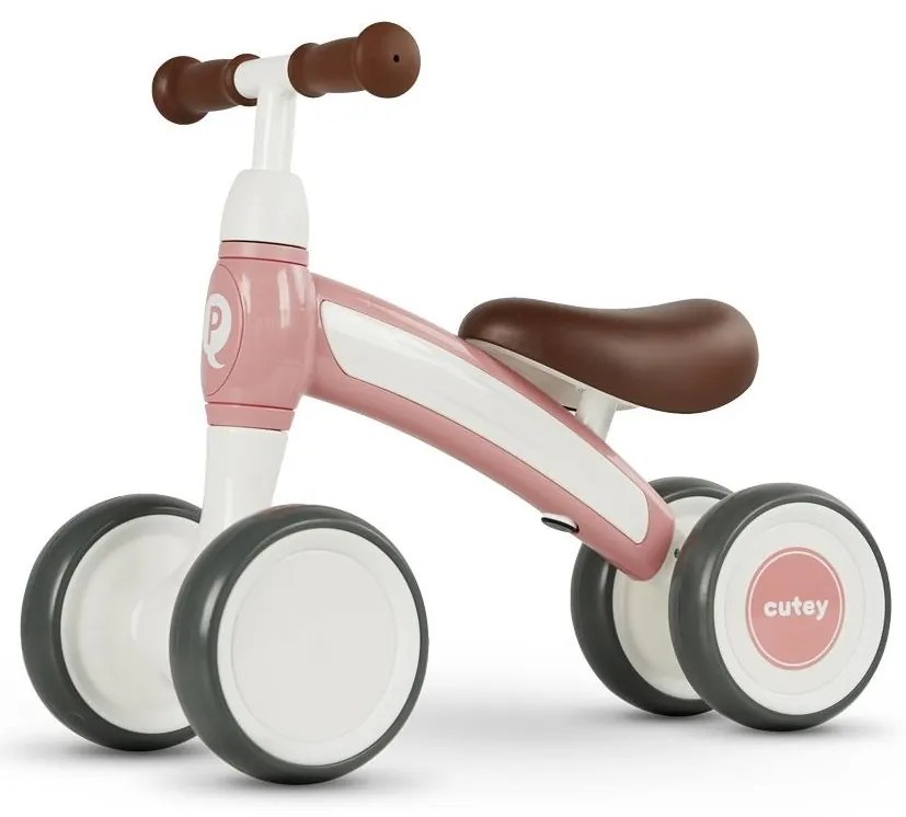 QPlay - Bici a spinta CUTEY-5  rosa