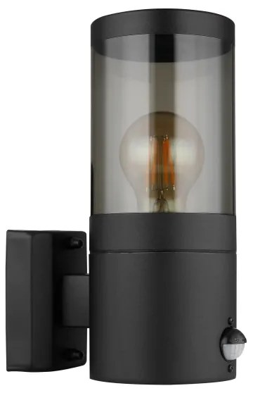 Globo 32014BSS-Applique da esterno con sensore XELOO 1xE27/60W/230V IP44