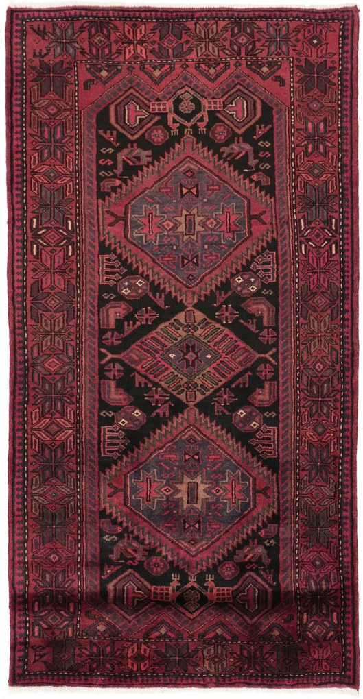 Tappeto persiano 110 x 210 (Iran) Annodato A Mano