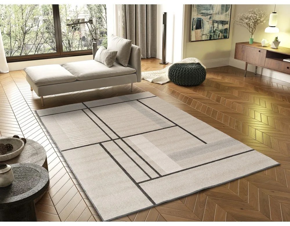 Tappeto beige 120x170 cm Domus - Universal