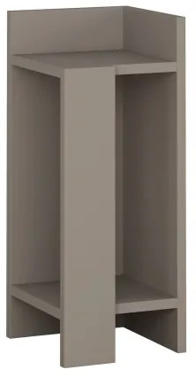 Comodino ELOS 60x25 cm grigio