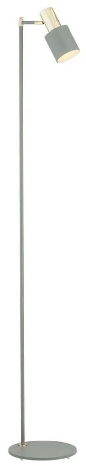 Argon 4271 - Lampada da terra DORIA 1xE27/15W/230V verde/ottone