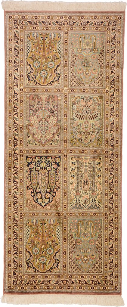 Cashmere Silk Tappeto 180x80 (Indian) Annodato A Mano