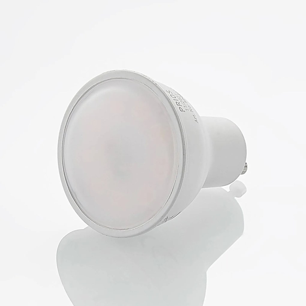 PRIOS LED riflettore GU10 8W 3.000K 120°