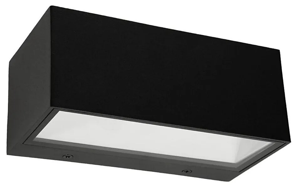 Prezent 31313 - Applique a LED da esterno TANUK LED/9W/230V IP54 nero