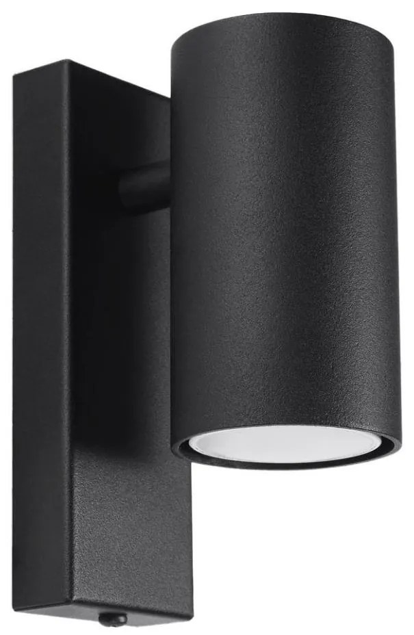 Sollux SL.1077 - Applique UTTI 1xGU10/40W/230V nera