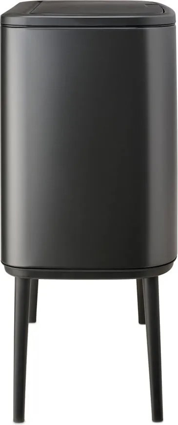 Bidone per rifiuti in acciaio grigio scuro touch 36 l Bo Touch Bin - Brabantia