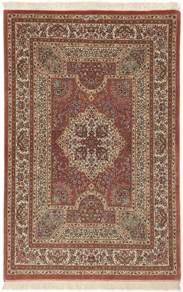 Ghom Tappeto 170x110 (Iran) Annodato A Mano