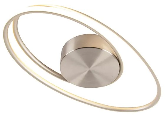 Plafoniera di design in acciaio con LED a 3 livelli di dimmerazione - Rowan