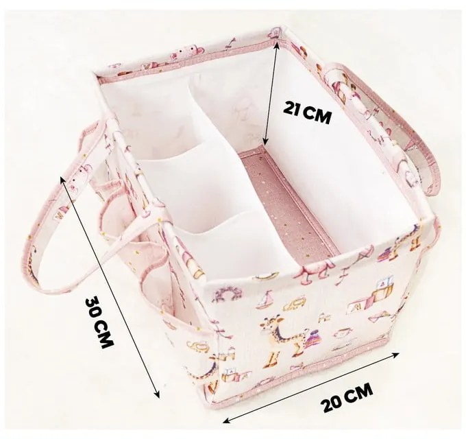 Organizzatore di giocattoli per bambini in tessuto - Mioli Decor