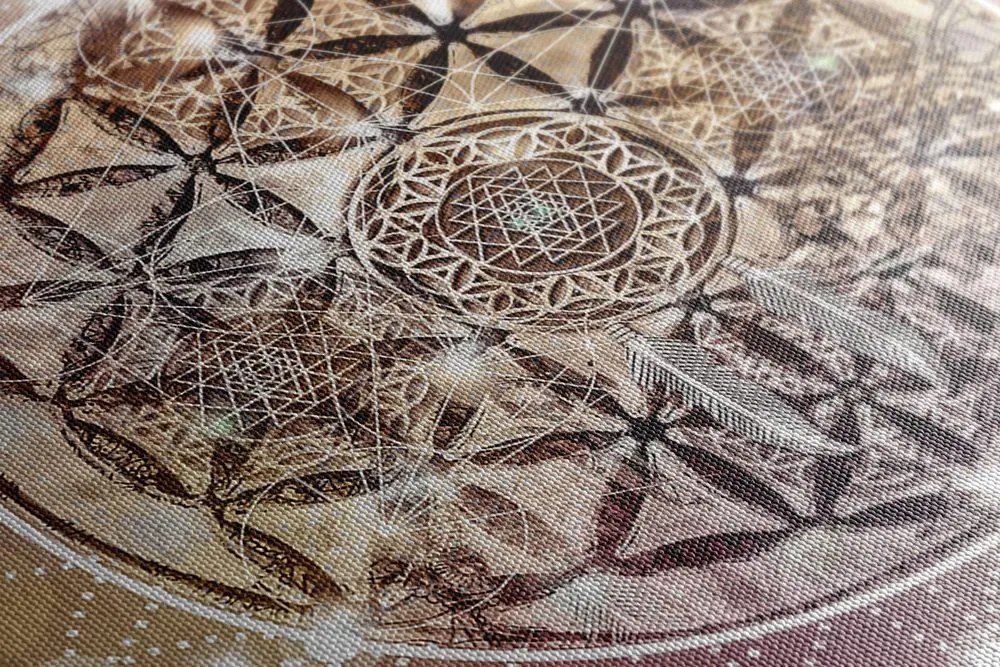 Quadro su tela – Mandala affascinante