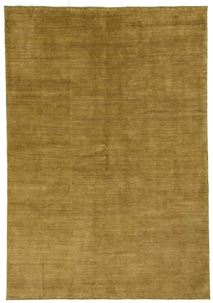 Gabbeh Tappeto 170 x 240 Giallo (Iran) Annodato A Mano