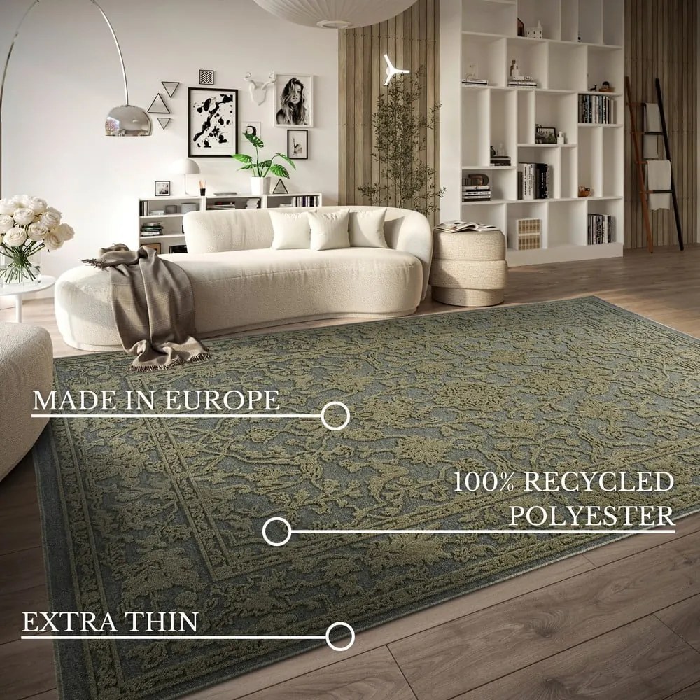 Tappeto verde in fibra riciclata 160x230 cm Ambroise - Villeroy&Boch