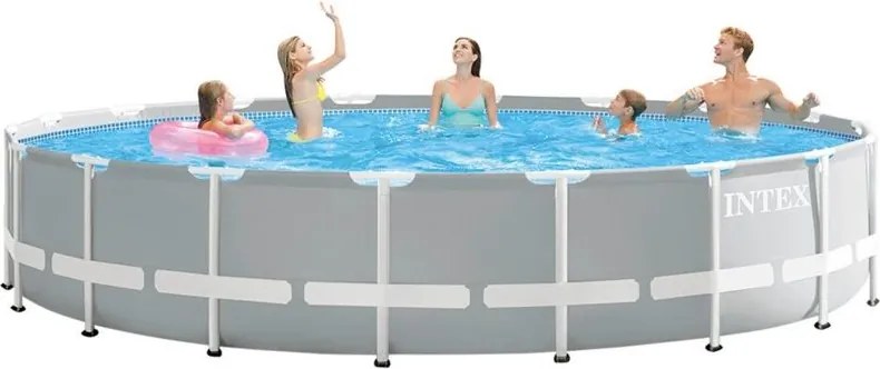 PISCINA CON TELAIO 'LINEA PRISM FRAME' cm 549 x 122 - capacità 24311 lt