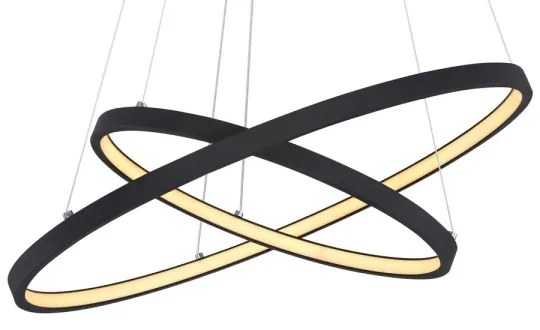 Globo 67192-42B - Lampadario LED a sospensione con filo RALPH 2xLED/21W/230V